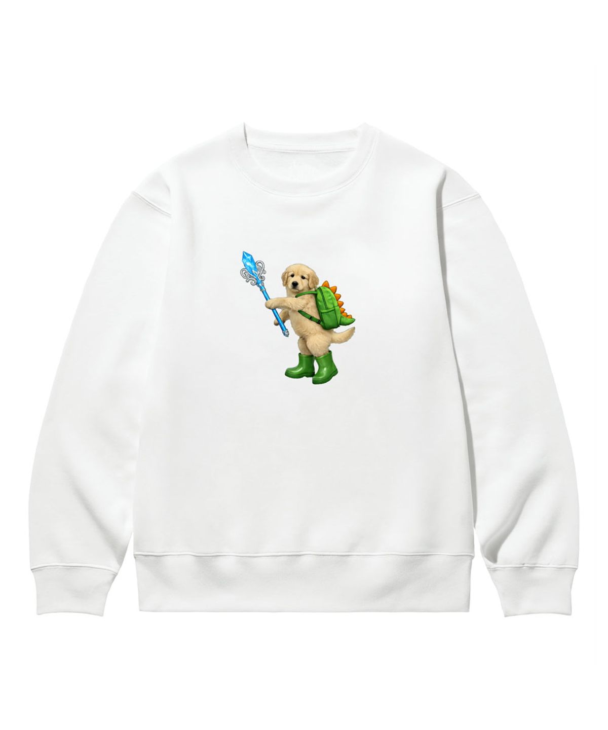 어썸어스(AWESOMEUS) WIZARD PUPPY SWEAT SHIRTS 4 COLOR