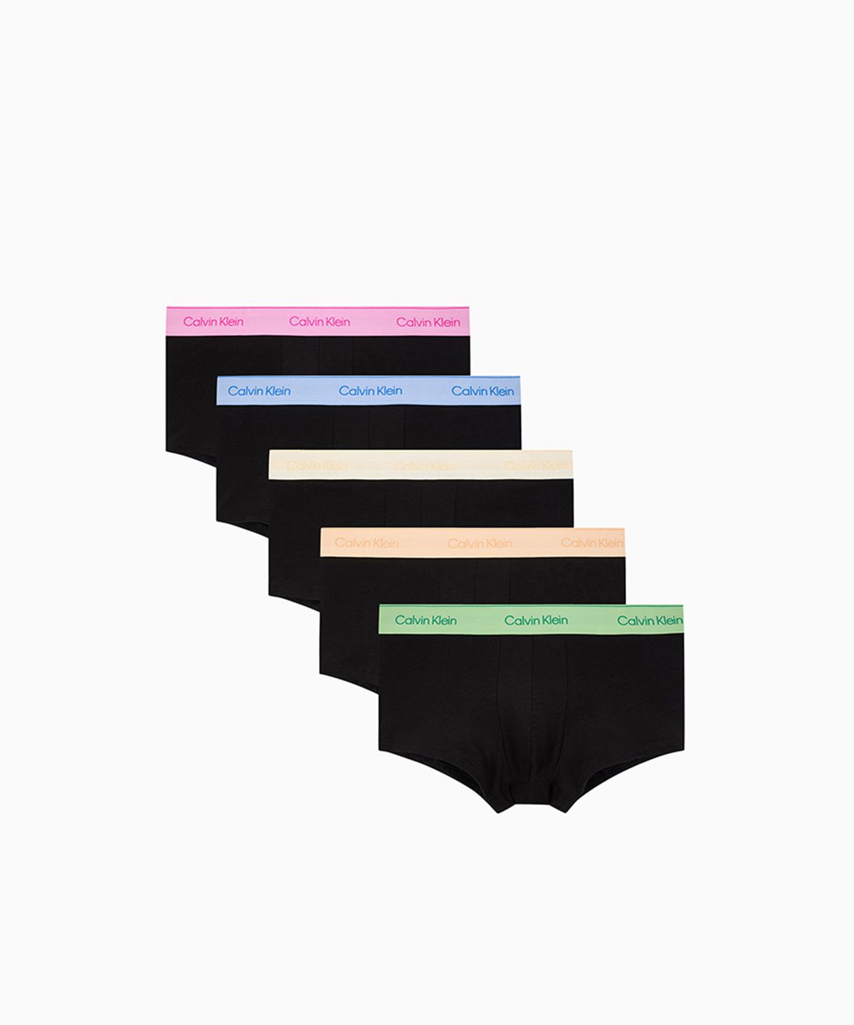 캘빈클라인 언더웨어(CALVIN KLEIN UNDERWEAR) 남성 프라이드 코튼 트렁크 5PK 멀티_NB45504X4
