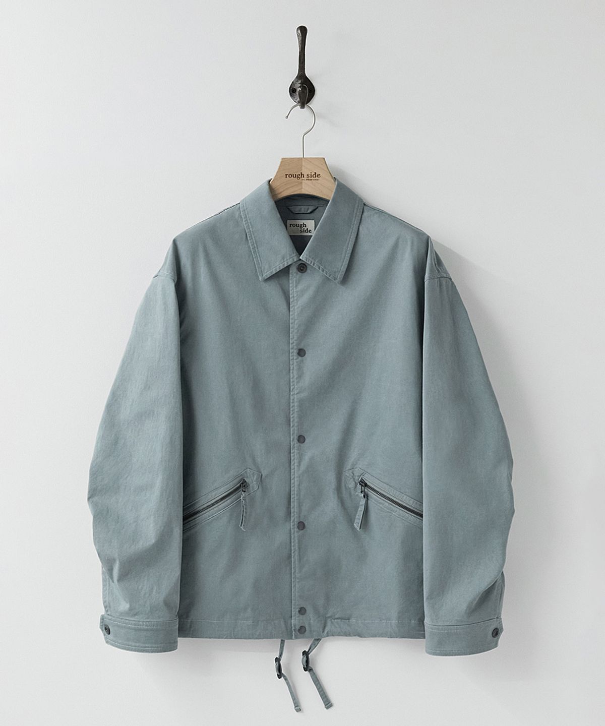 러프사이드(ROUGHSIDE) Convert Coach Jacket Fog Blue