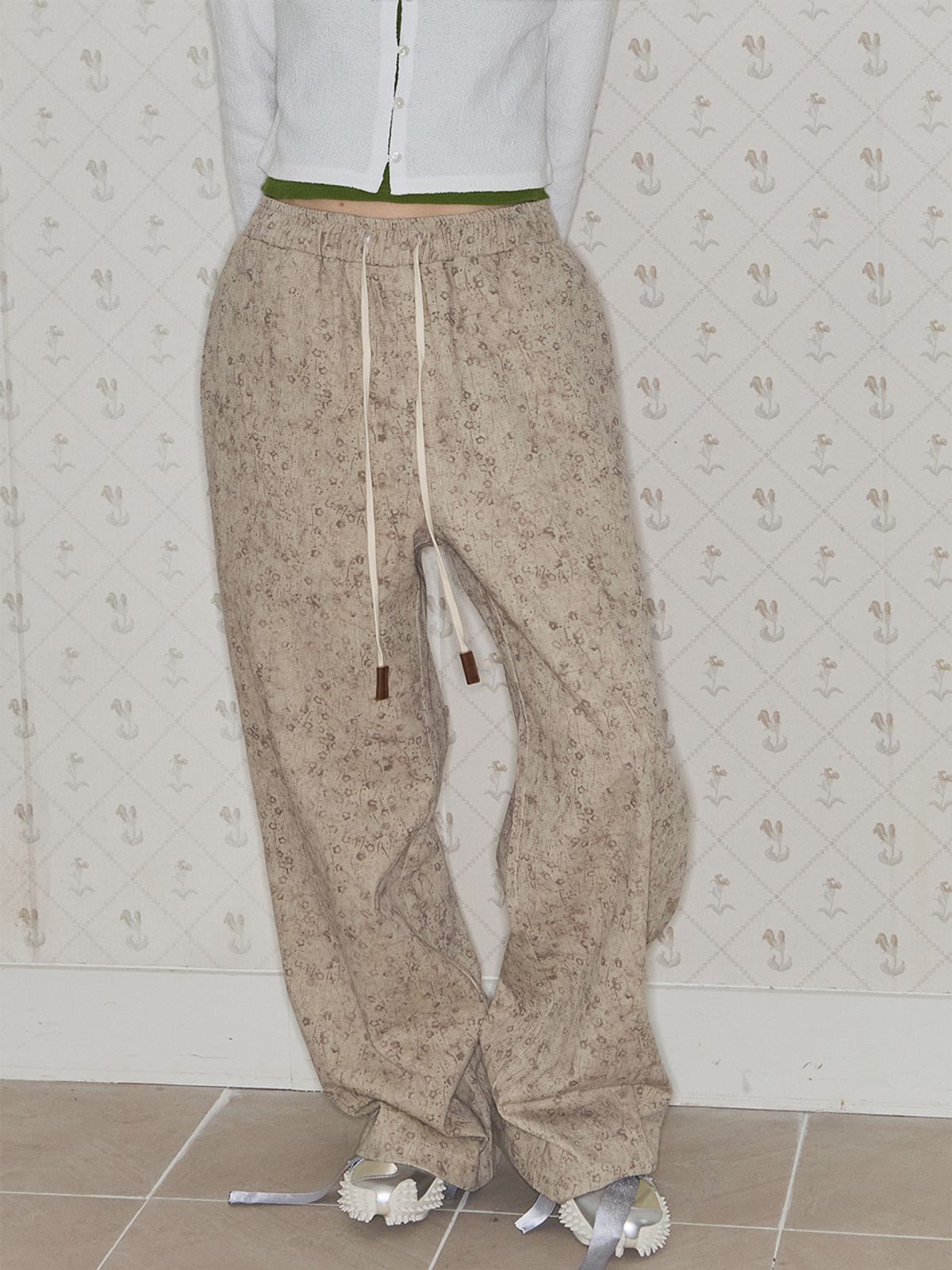 어펙션(AFFECTION) Field Pattern Easy Pants