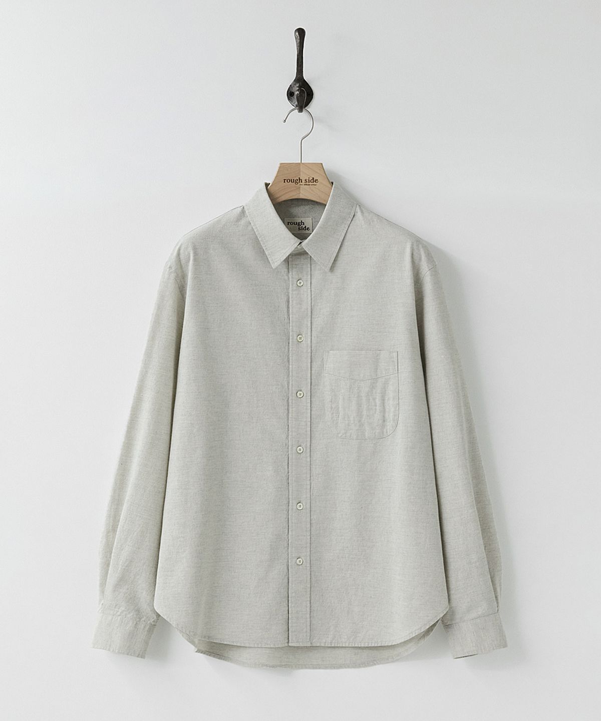 러프사이드(ROUGHSIDE) Unit Shirt Oatmeal