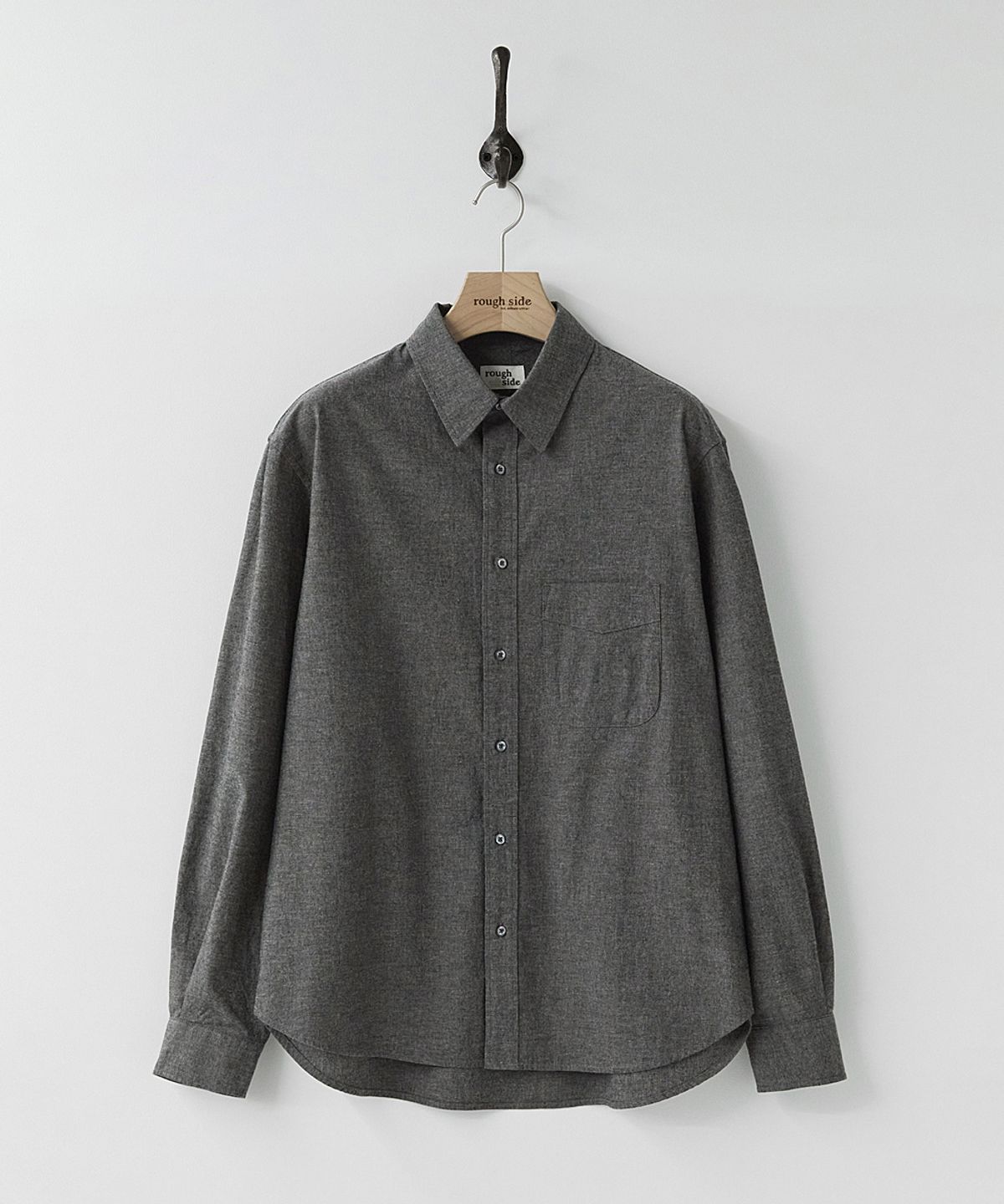 러프사이드(ROUGHSIDE) Unit Shirt Charcoal