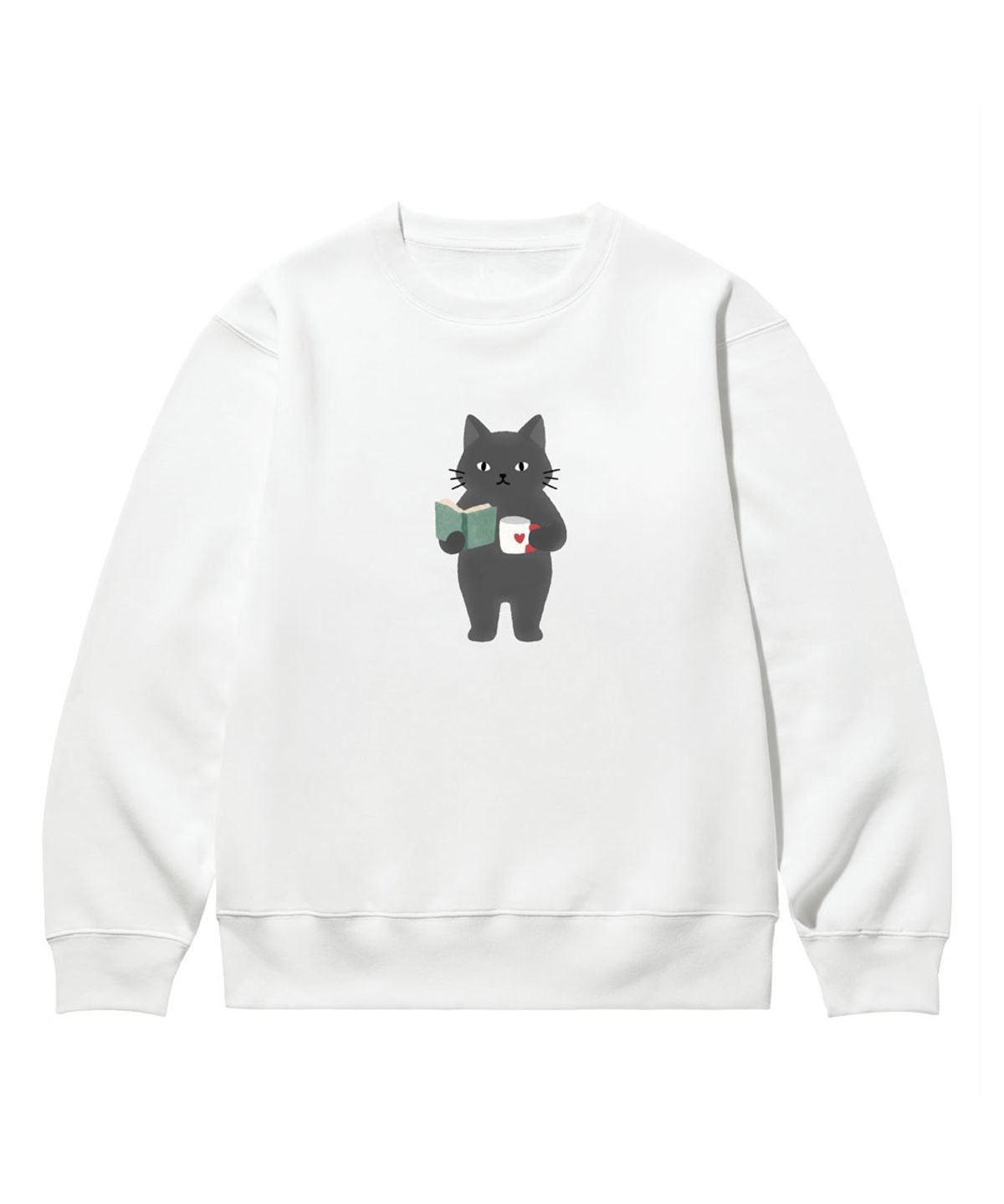 어썸어스(AWESOMEUS) SMART CAT SWEAT SHIRTS 4 COLOR