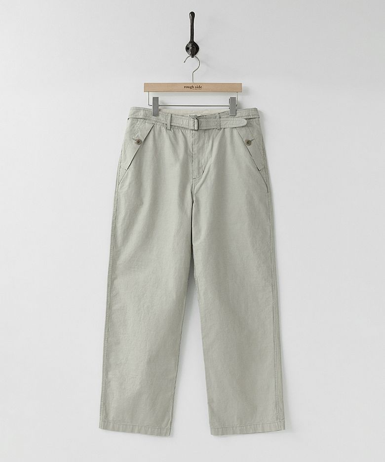 Downhill Belted Pants Ecru
