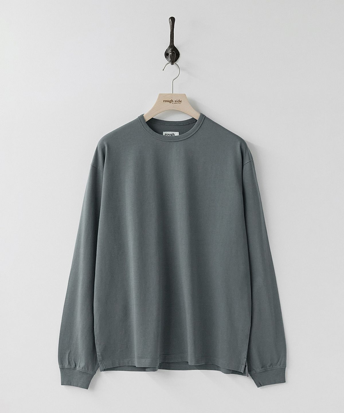 러프사이드(ROUGHSIDE) Fine Long Sleeve Space Grey