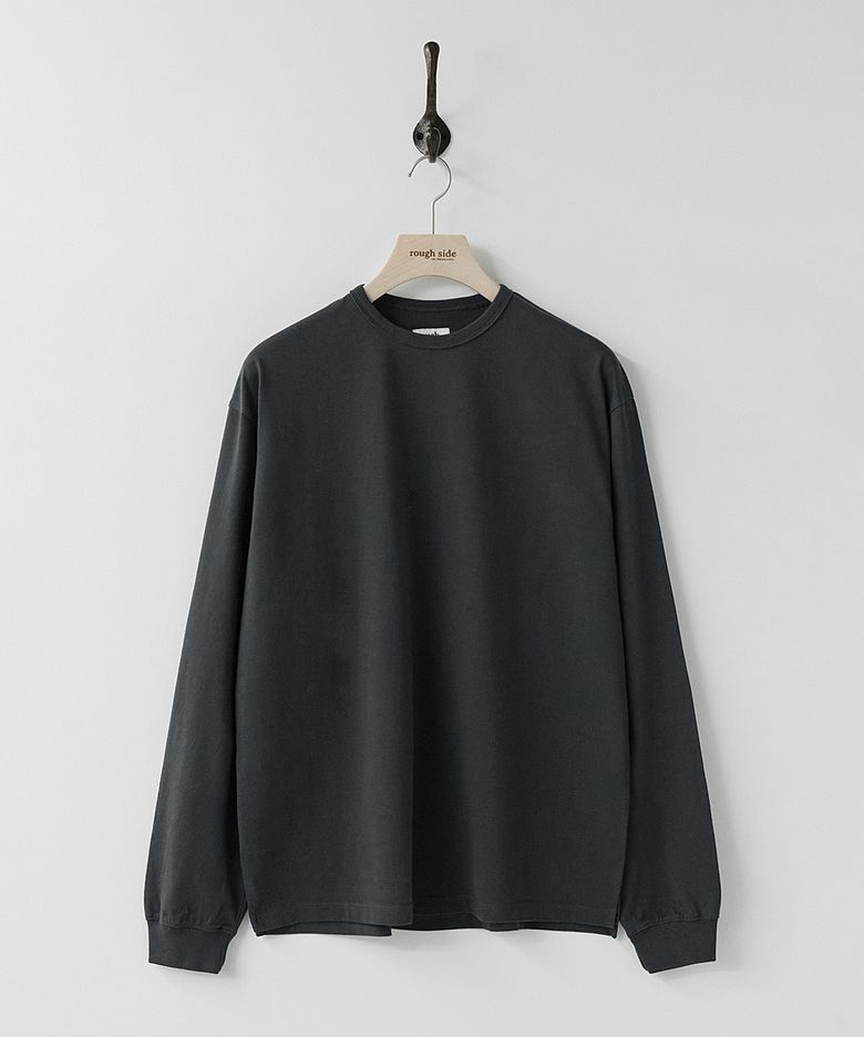 Fine Long Sleeve Charcoal