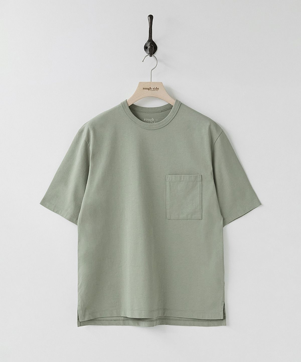 러프사이드(ROUGHSIDE) Primary Half Sleeve Sage