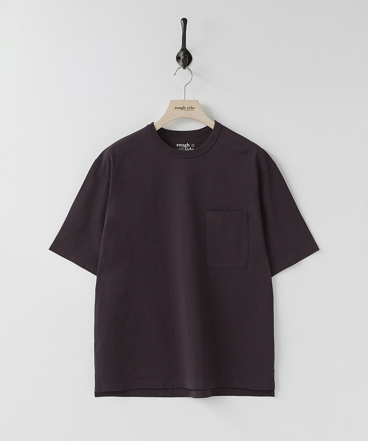 러프사이드(ROUGHSIDE) Primary Half Sleeve Deep Purple