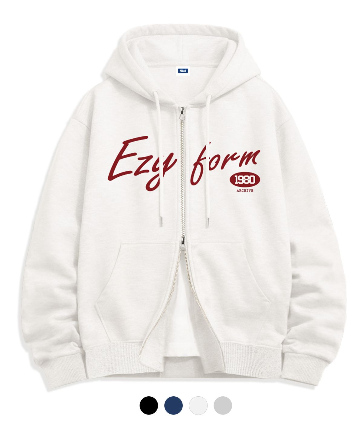 엔티이티(NTET) 1980 ezy form 2-way zip-up (4color)