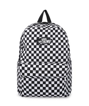 올드스쿨 체크 백팩 키즈 - 블랙:화이트 / VN000J3KY281