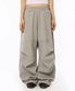 바이커 절개 롱 트레이닝 팬츠 [그레이]