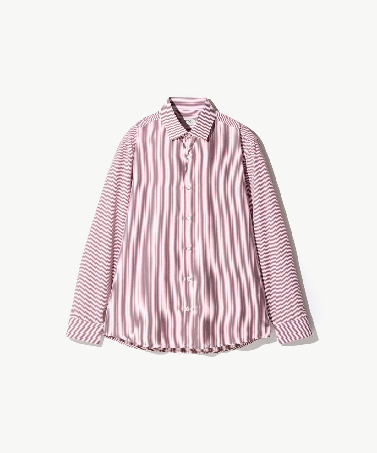 에스티코(STCO) Light&Soft SHIRTS 레드 스트라이프 (슬림핏)_SDSVC09STR