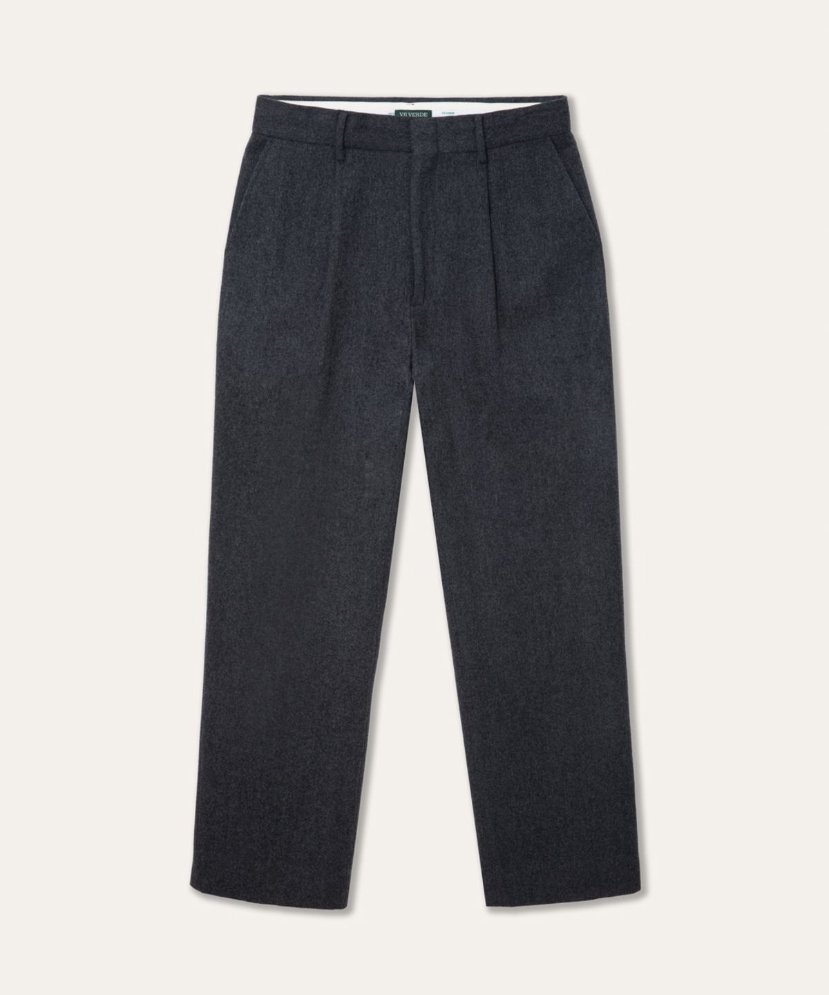 비베르데(VIIVERDE) Classic Wool Trouser grey