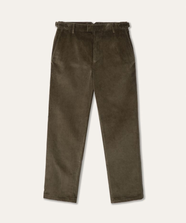 Corduroy Pants Olive