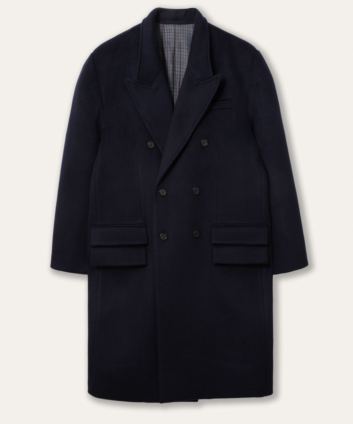 비베르데(VIIVERDE) Double Breasted Coat Navy