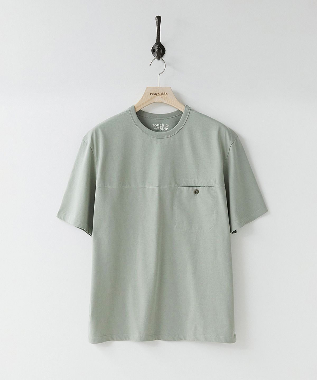 러프사이드(ROUGHSIDE) Sunset T-shirt Jade