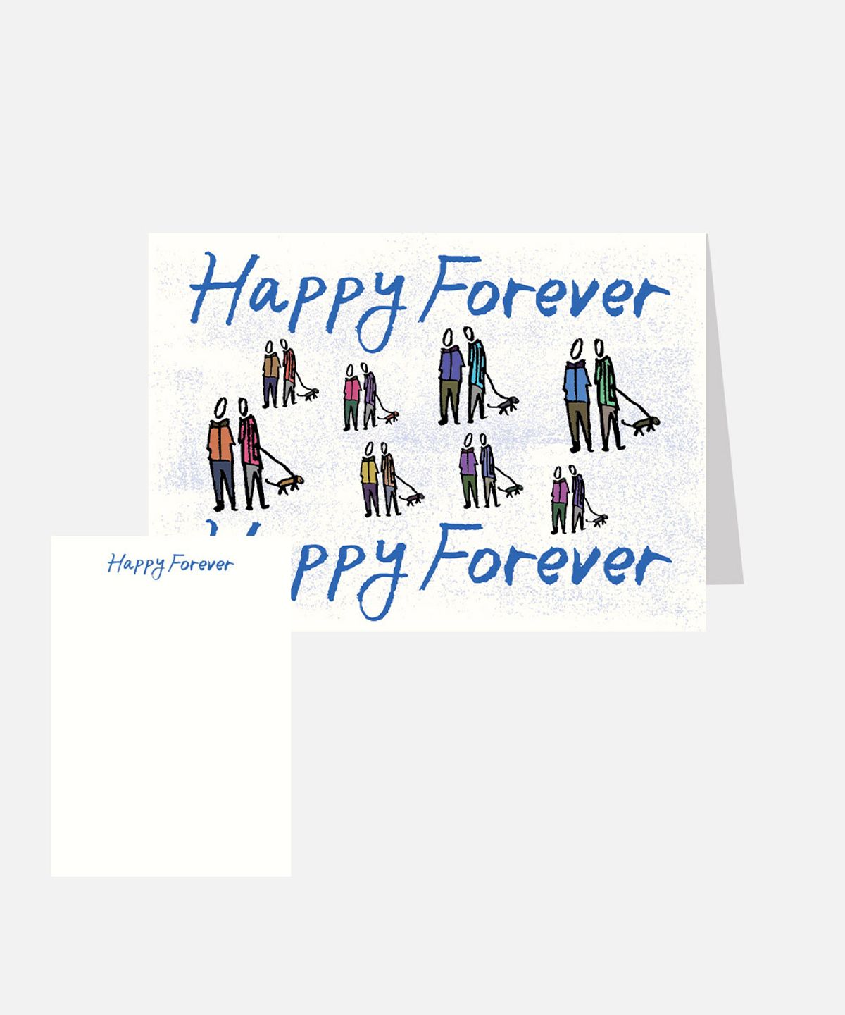 콩주편지(KONGJUDESIGNS) 평생 행복해 카드