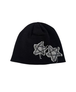 Doodle Beanie ((black))