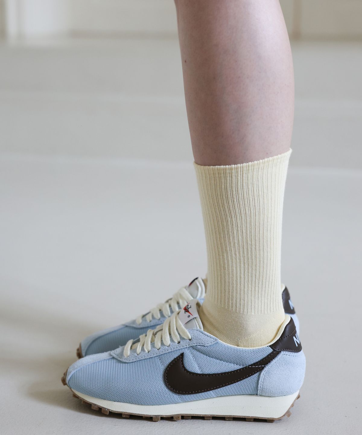 도넛바이닐샵(DONUTVINYLSHOP) daily crew socks(8colors) - 3PACK