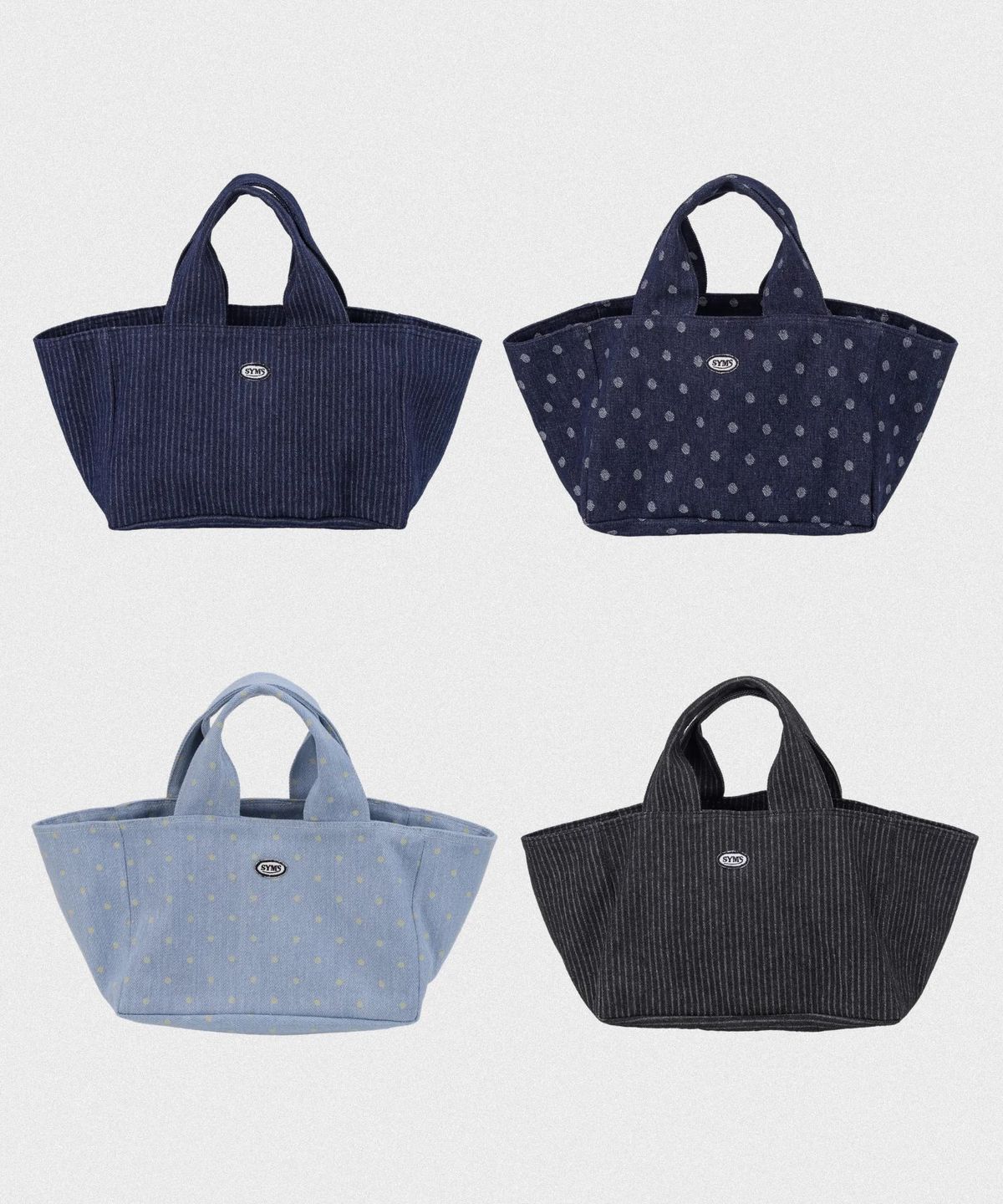 소유마실(SOYOUMASIL) [선물추천] Denim Light tote bag(4type)