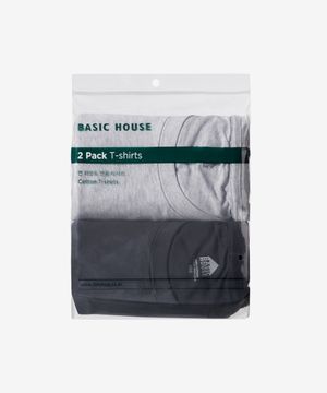 [2PACK] UNI 무지 반팔티셔츠