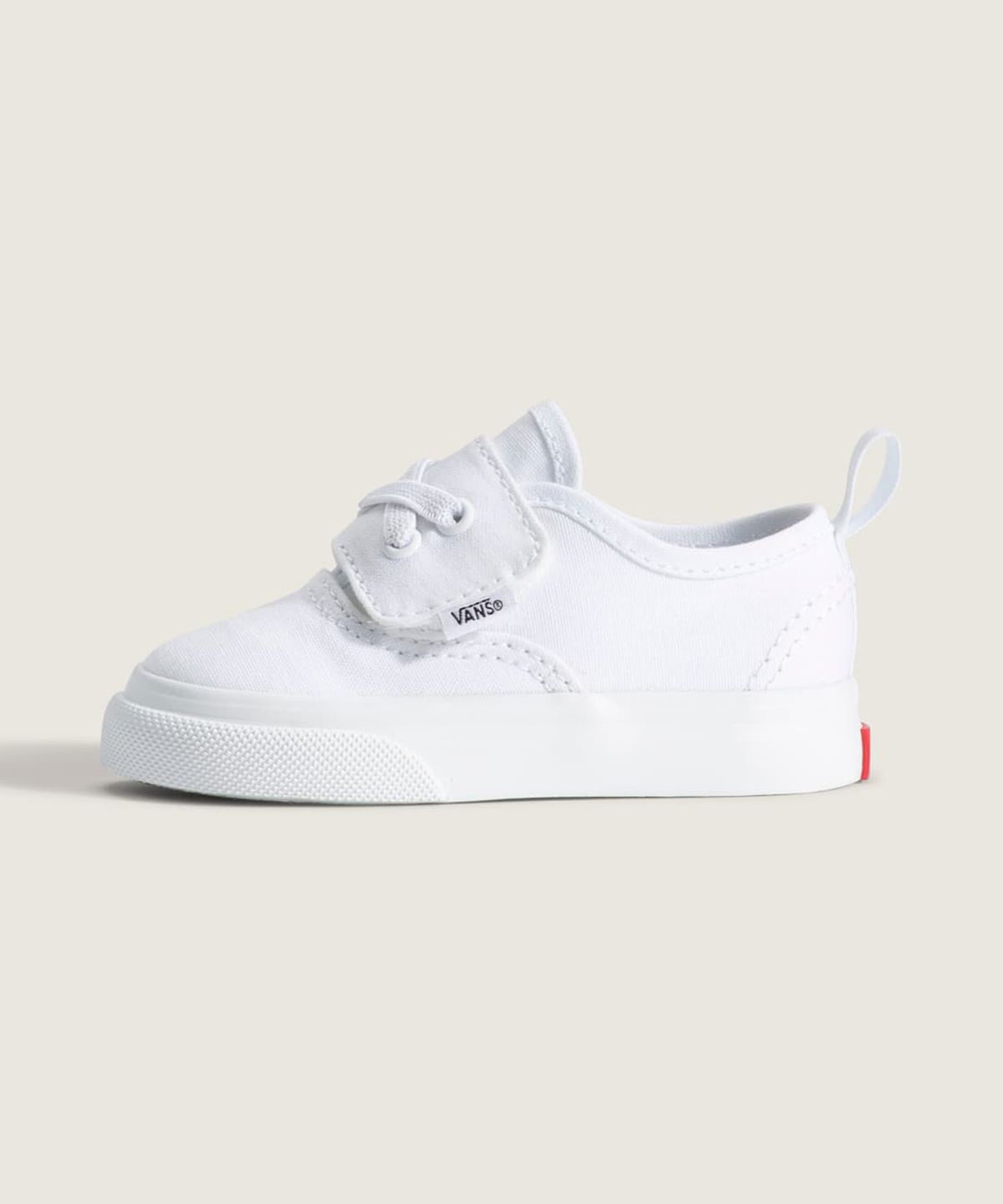 반스 키즈(VANS KIDS) 어센틱 엘라스틱 V 토들러 - 트루화이트 / VN000EENW001