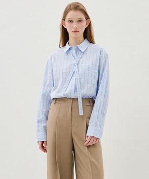 타이 스트라이프 셔츠 OH6SB1830