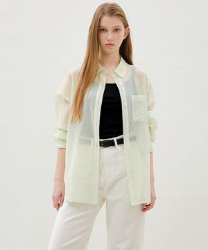 오버핏 요루 셔츠 OH6SB2810