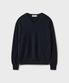 HARU CASHMERE WOOL V-NECK KNIT [DARK NAVY]