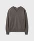 HARU CASHMERE WOOL V-NECK KNIT [MELANGE TAUPE]
