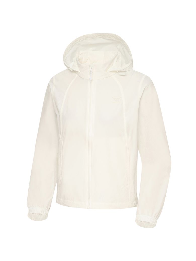 ALLDAY (올데이) 여성 바람막이 자켓_Off White YWP26122W3