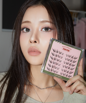 톡톡하라 노글루 속눈썹  2세트