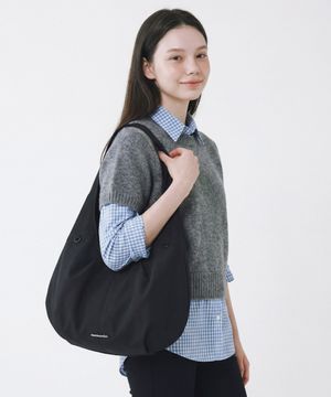 Drop eco shoulder bag_Black