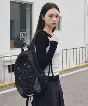 Stellic String Backpack_Black