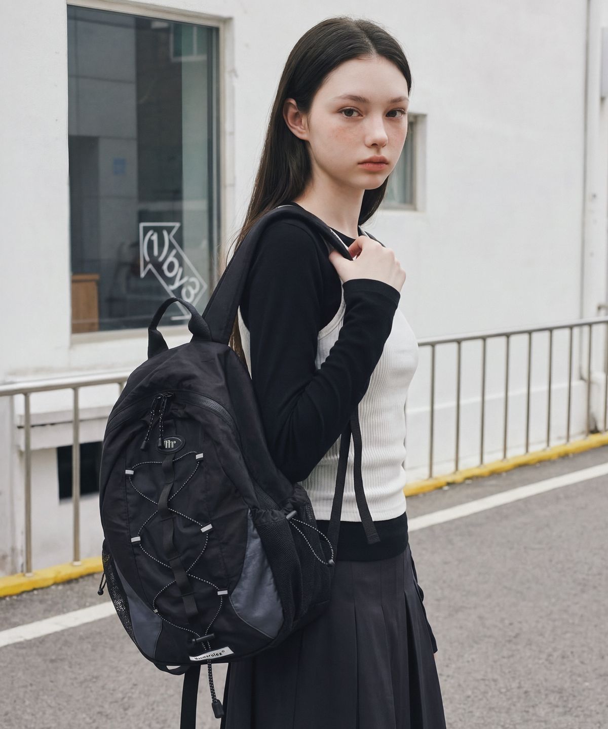 마스마룰즈(MASMARULEZ) Stellic String Backpack_Black