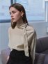 실키 스카프 블라우스 [BEIGE] / GF1LBL507