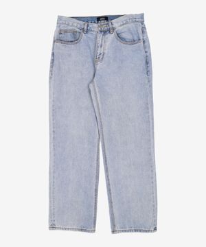 스트레이트 데님 팬츠 [스카이 블루] 33