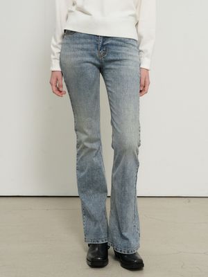 부츠컷 워싱 데님 팬츠 [LIGHT BLUE] / GF1LPT501