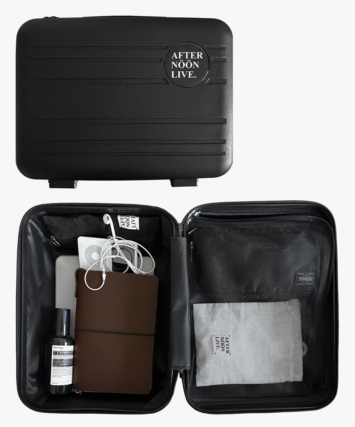 애프터눈라이브(AFTERNOONLIVE) Afternoonlive mini carry-on suitcase (Black)