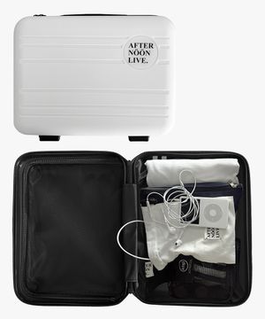 Afternoonlive mini carry-on suitcase (white)