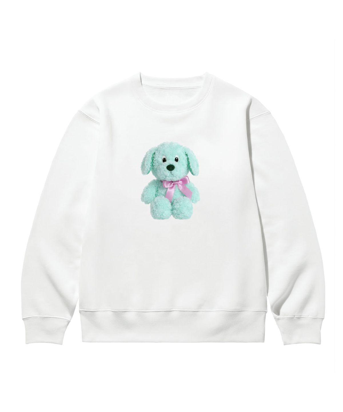 어썸어스(AWESOMEUS) BOW PUPPY SWEAT SHIRTS 4 COLOR