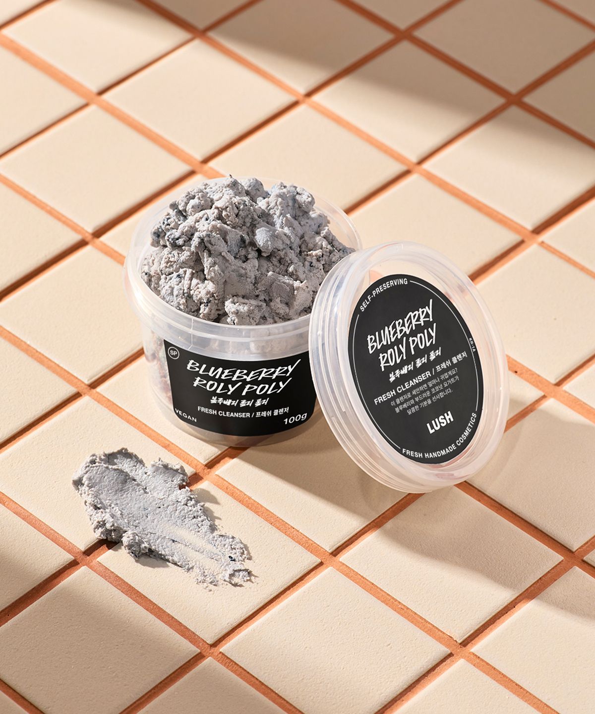 러쉬(LUSH) 블루베리 롤리 폴리 100g - 프레쉬 클렌저/클렌징