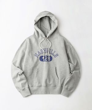 V.S.C HOOD SWEAT(NASHVILLE)_3%MELANGE GRAY