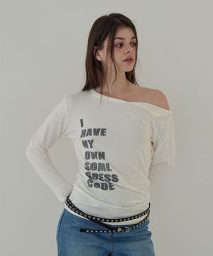 사이드 버튼 투웨이 롱슬리브 (아이보리)