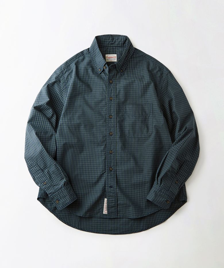 VINTAGE CHECK BD SHIRT_BLACK WATCH