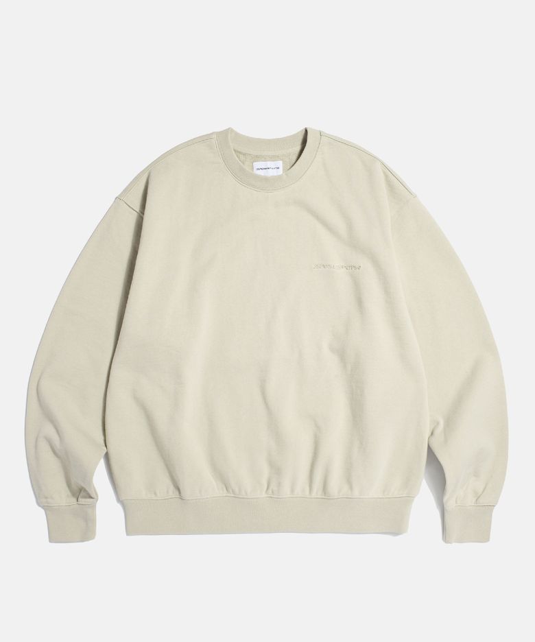 Standard Logo Heavyweight Sweatshirt Sand
