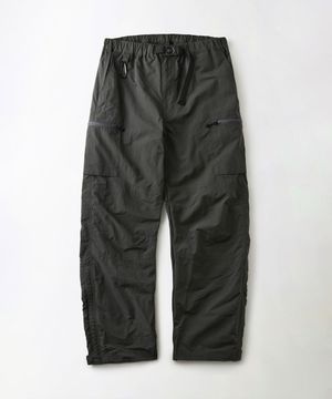 NYLON RIPSTOP PCU UTILITY PANTS_CHARCOAL