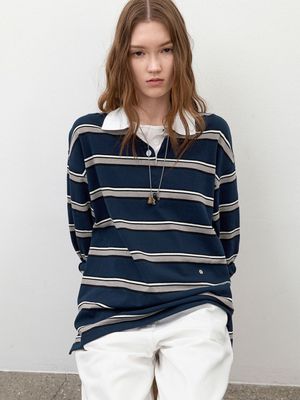 STRIPE CALLA SPRING TEE (T-7164)
