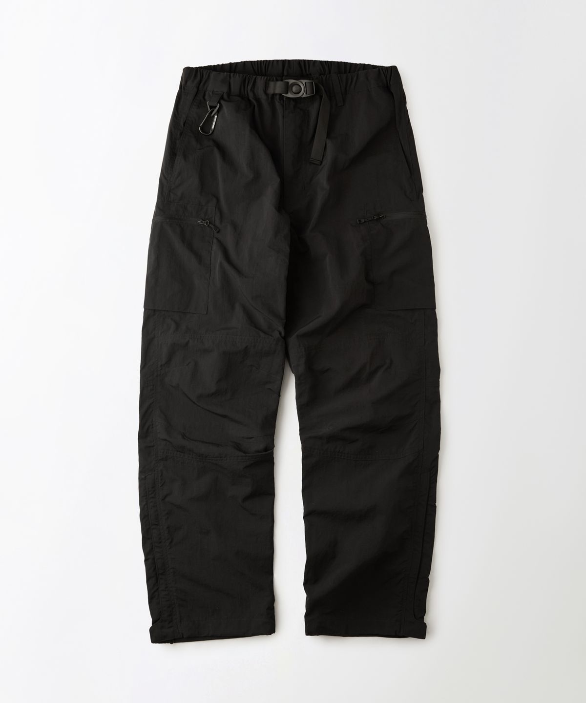 아웃스탠딩(OUTSTANDING) NYLON RIPSTOP PCU UTILITY PANTS_BLACK
