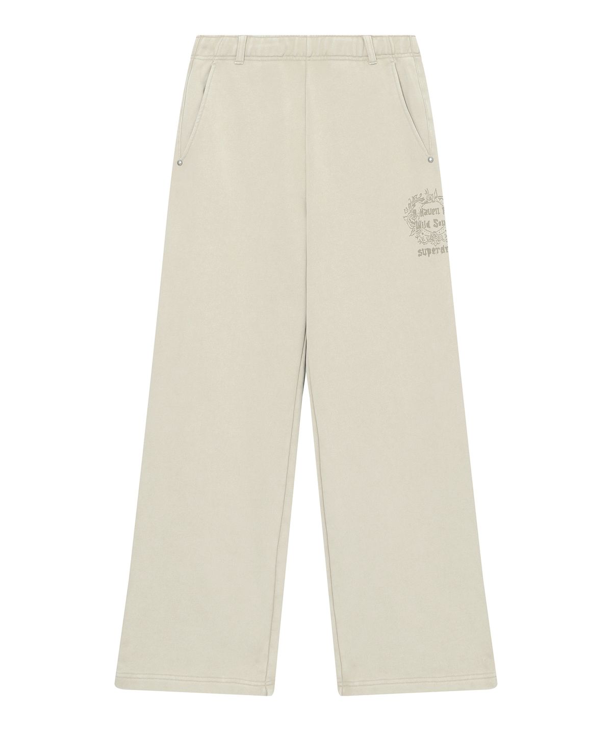 슈퍼드라이(SUPERDRY) 우먼스 빈티지 스웻팬츠 베이지 SDFLNAQ11BEG